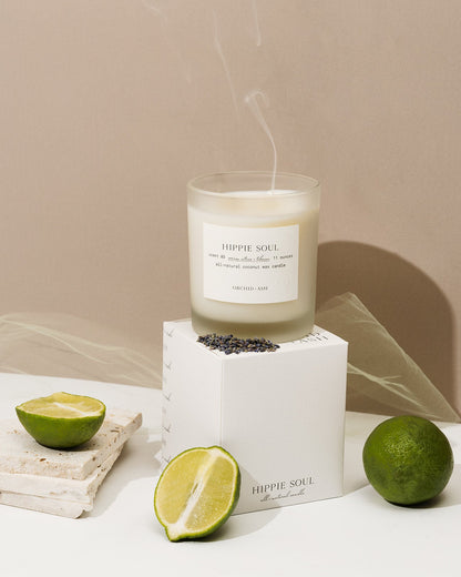 HIPPIE SOUL Natural Candle by Orchid + Ash