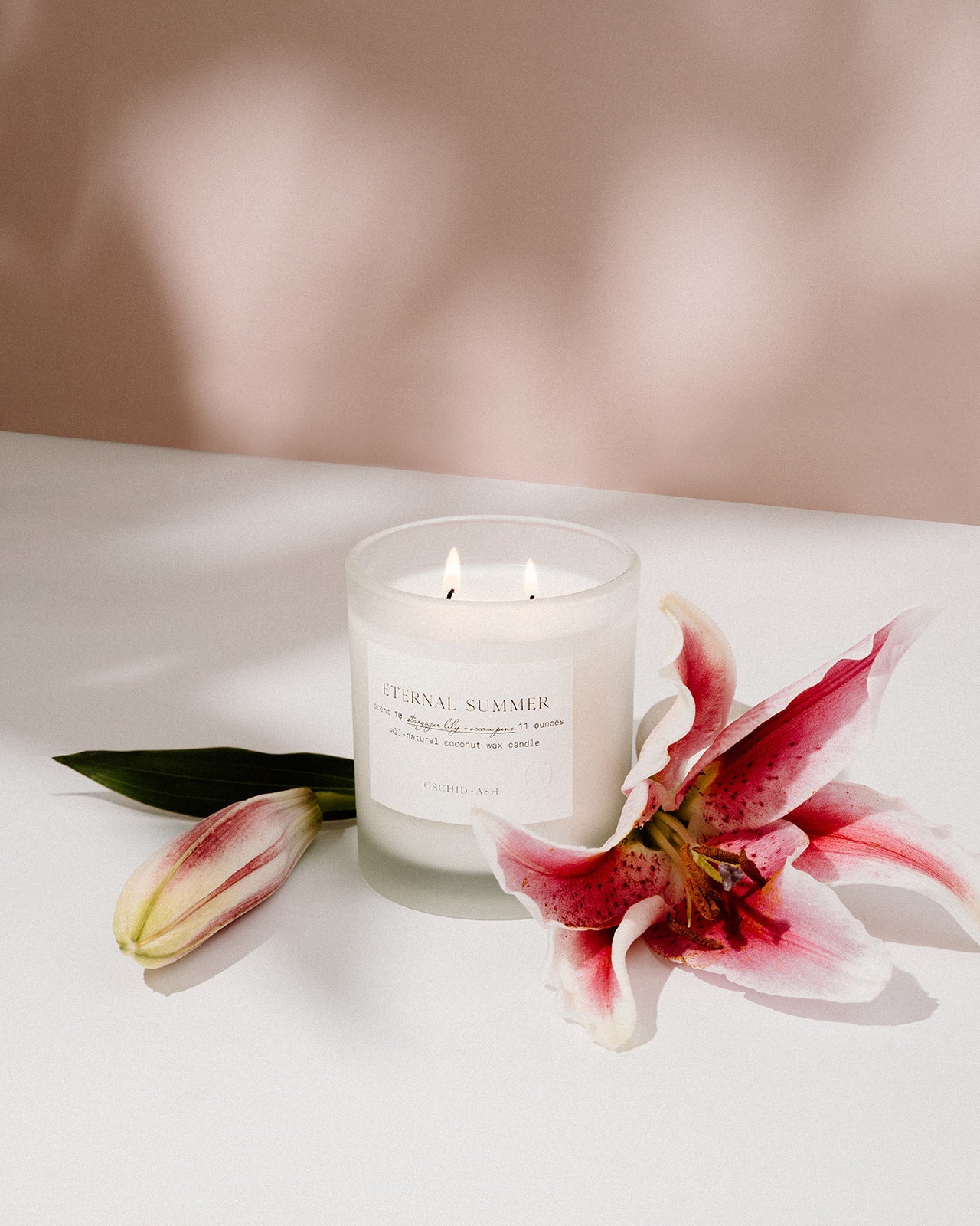 ETERNAL SUMMER Natural Candle by Orchid + Ash