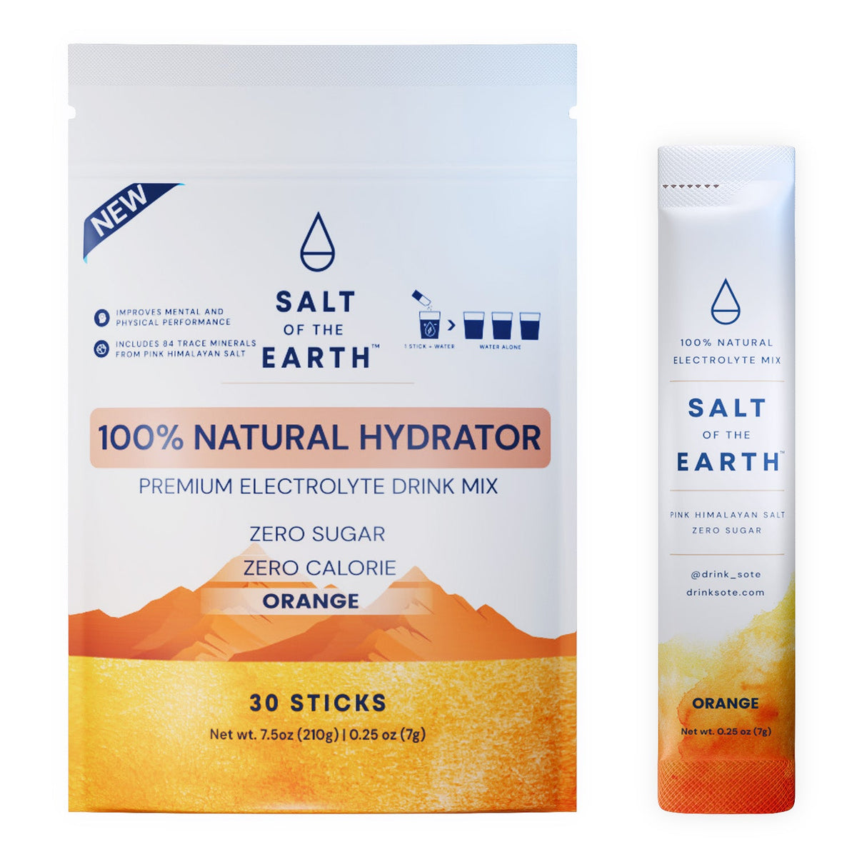 Salt of the Earth | Natural Electrolytes | Orange