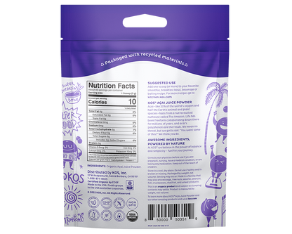 Organic Acai Powder  - 40 servings