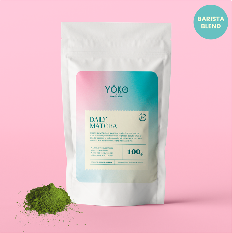 Organic Daily Grade Matcha - Perfect for Mixed Matcha Drinks