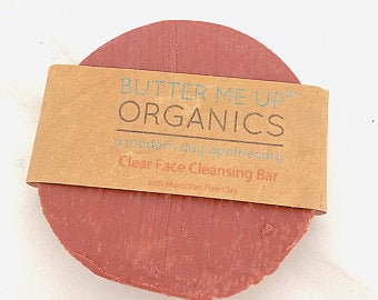Organic Facial Bar with Rose Clay