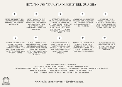 NEW: Stainless Steel Gua Sha Tool