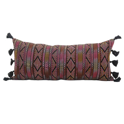 Oversized Guatemalan Lumbar Pillow by Upavim Crafts