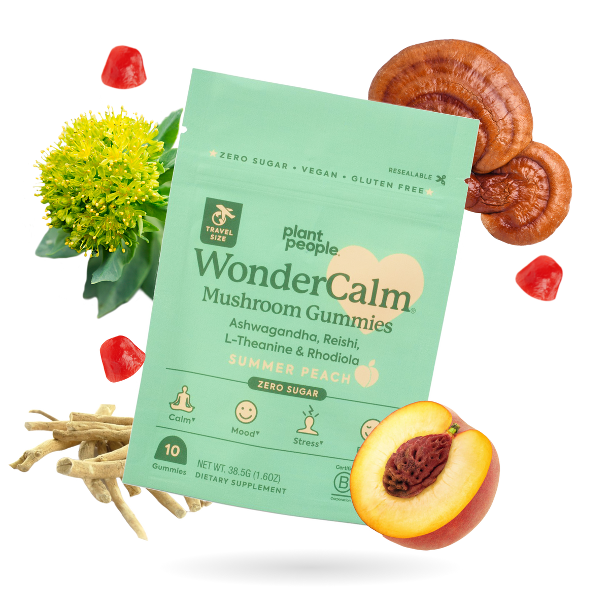 WonderCalm Mushroom Gummies: 5-Day Trial