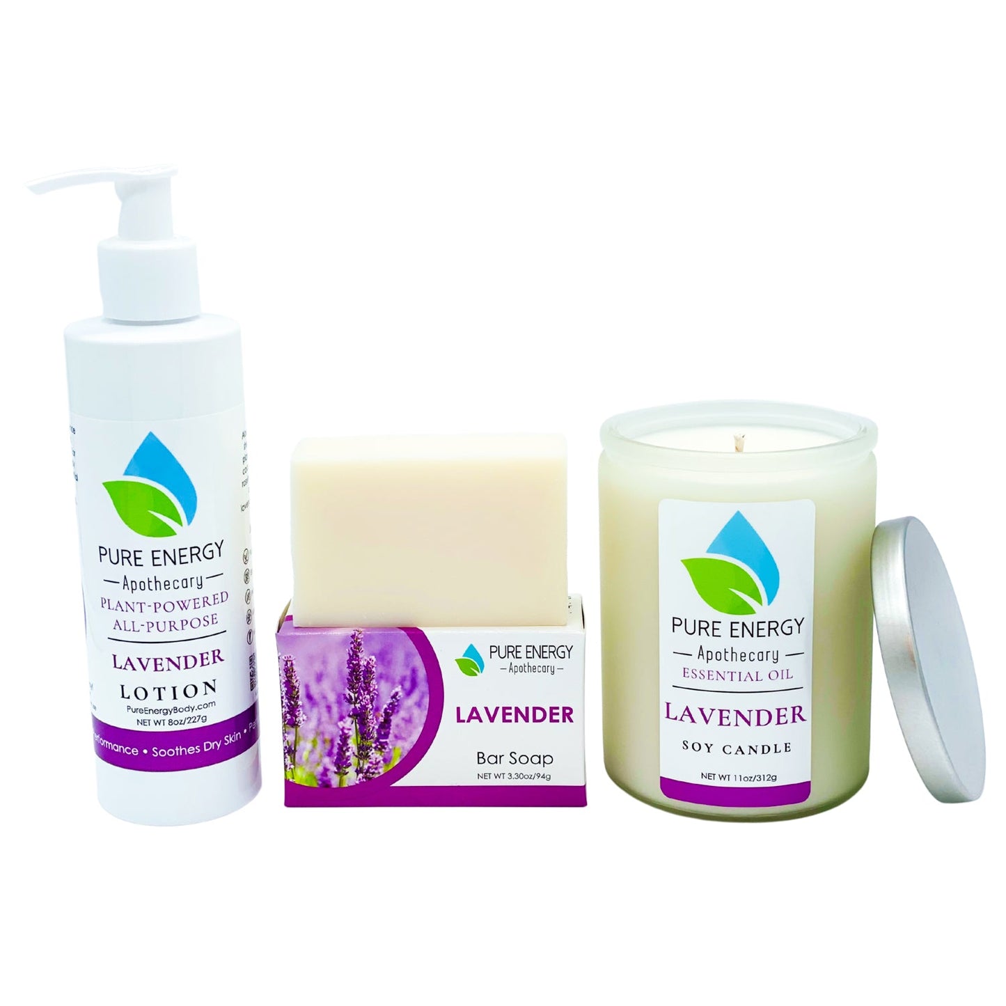 Nourishing Balance Gift Set (Lavender) by Pure Energy Apothecary