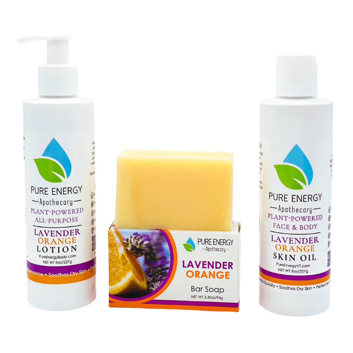 Daily Delight Gift Set (Lavender Orange) by Pure Energy Apothecary