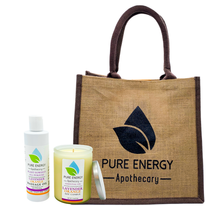 Relaxing Ritual Gift Set (Lavender Orange) by Pure Energy Apothecary