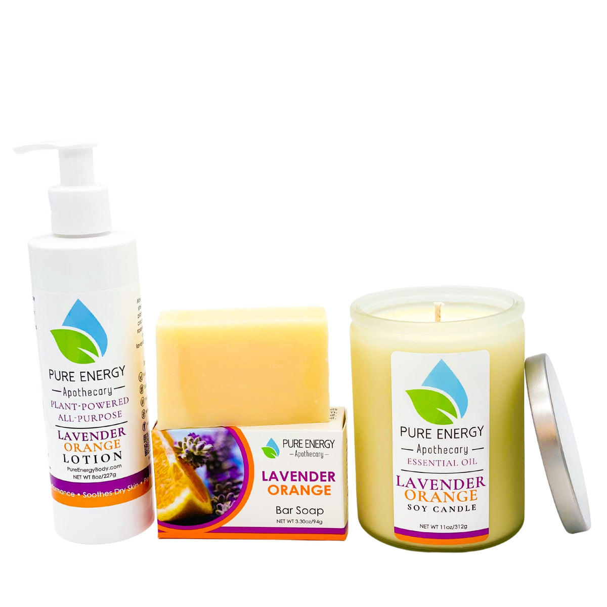 Nourishing Balance Bundle (Lavender Orange) by Pure Energy Apothecary