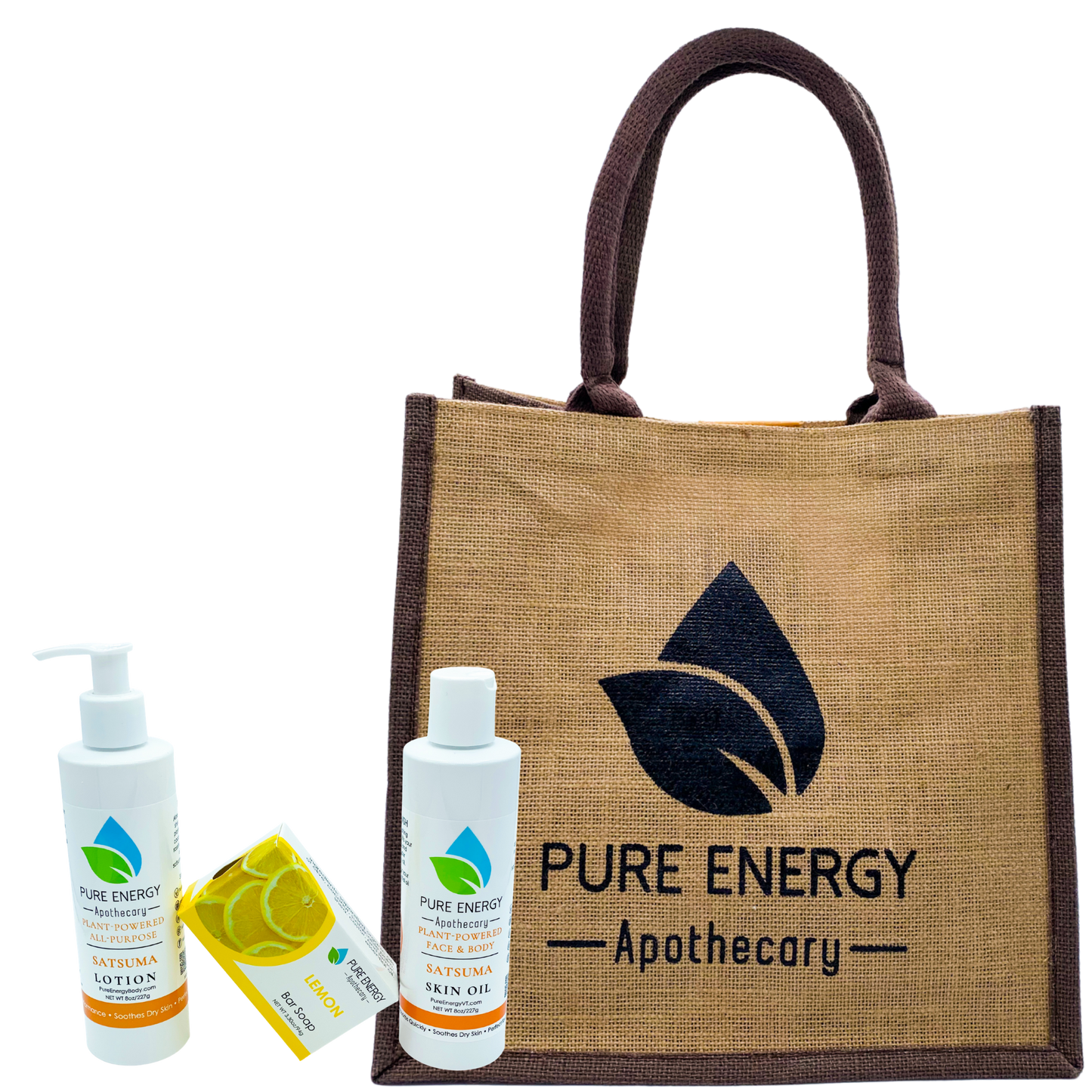 Daily Delight Gift Set (Satsuma) by Pure Energy Apothecary