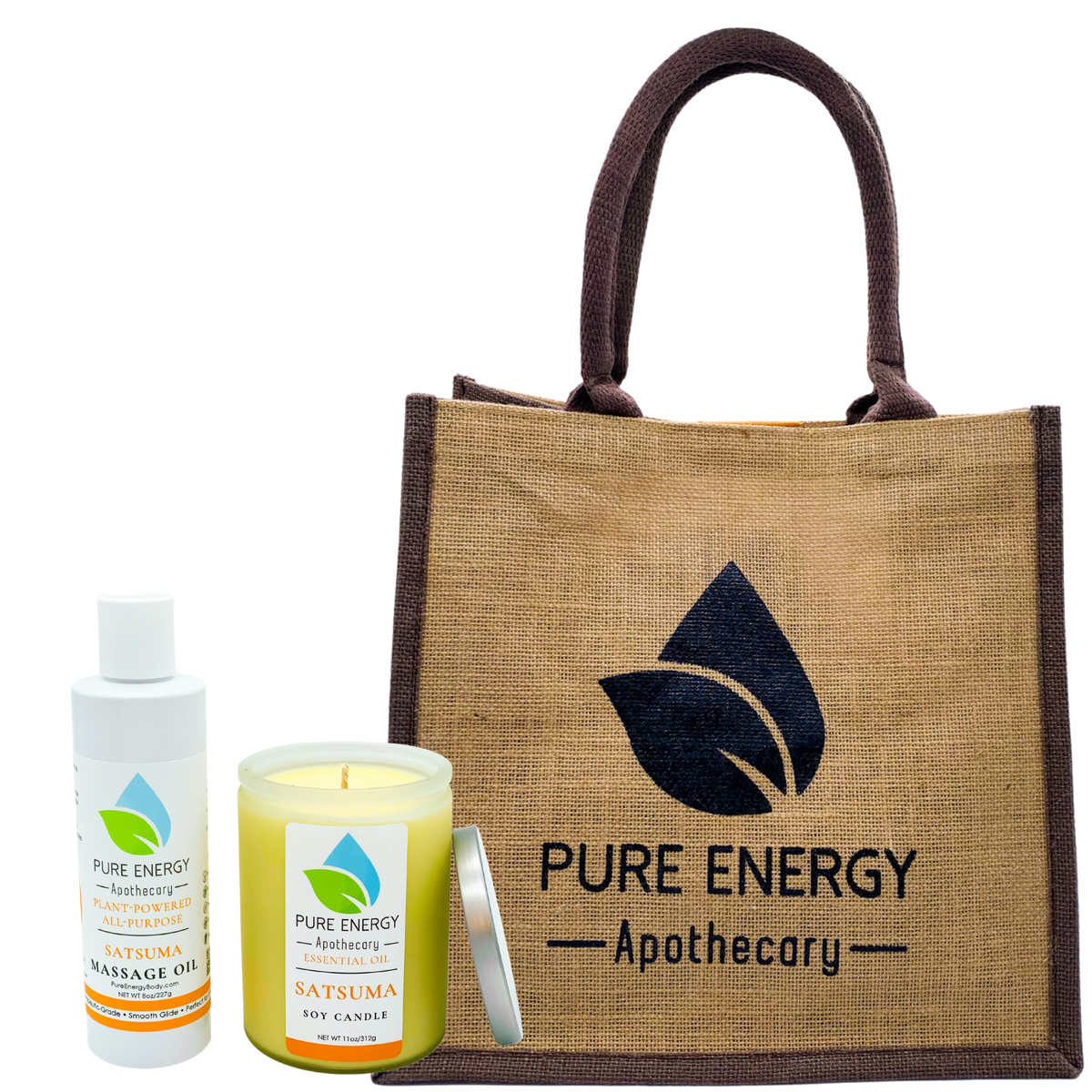 Relaxing Ritual Gift Set (Satsuma) by Pure Energy Apothecary