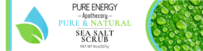 Sea Salt Scrub (Pure & Natural) by Pure Energy Apothecary