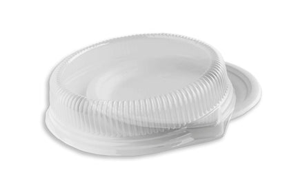 9” Round 3-Compartment Fiber Plate, 500-Count Case