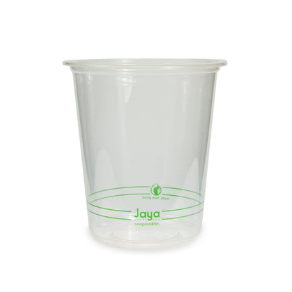 32-Ounce Clear PLA Round Deli Container,300-Count Case