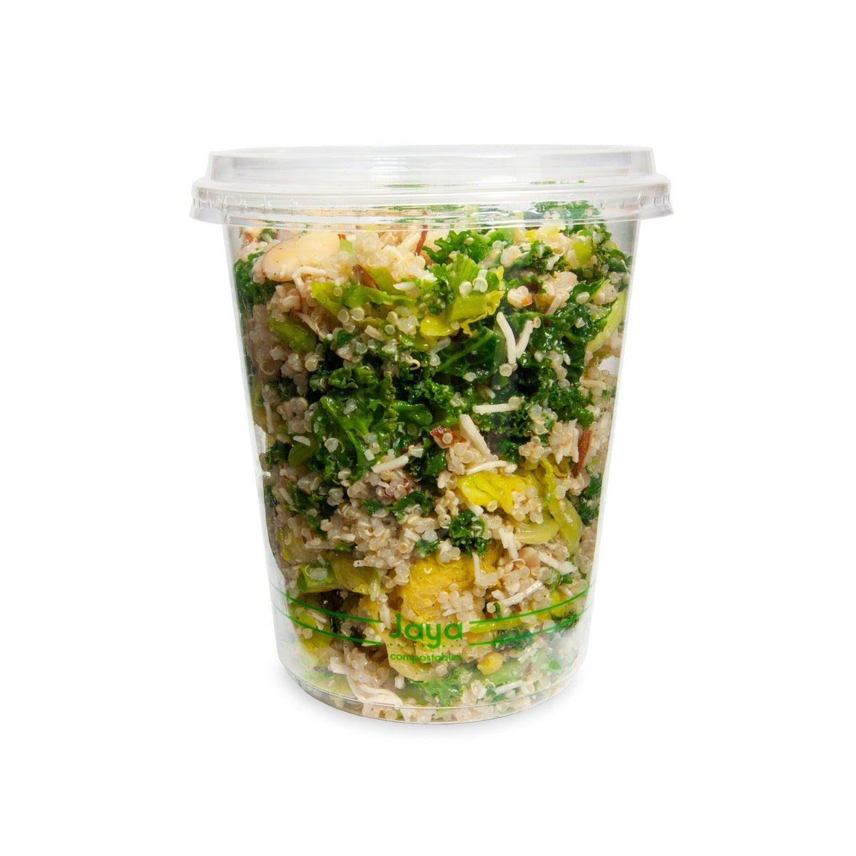 32-Ounce Clear PLA Round Deli Container,300-Count Case