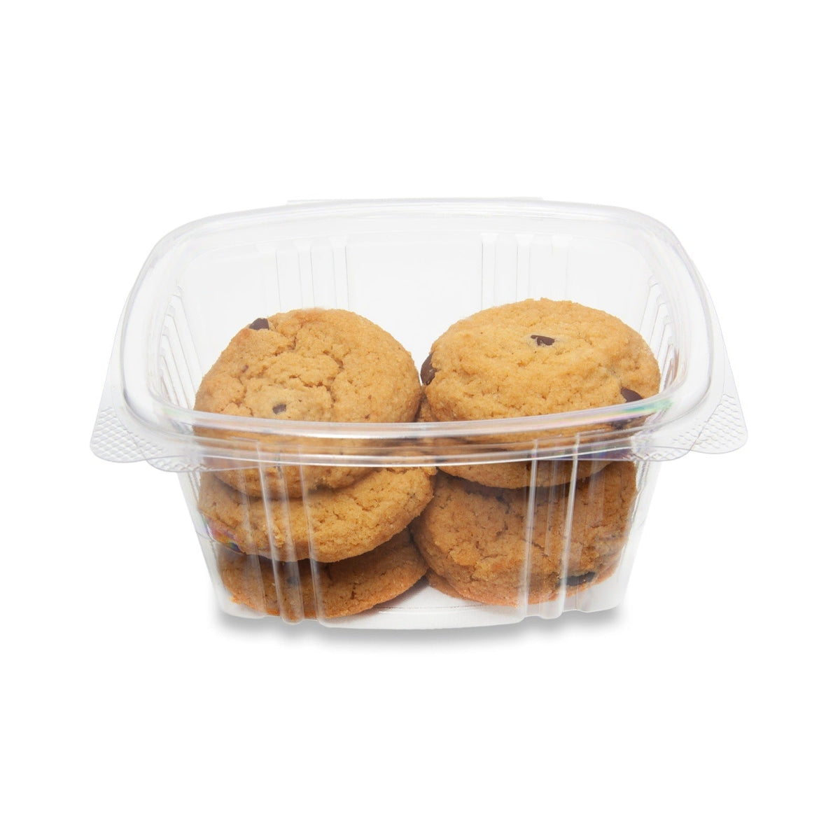 16-Ounce Clear PLA Hinged Rectangular Deli Container,300-Count Case