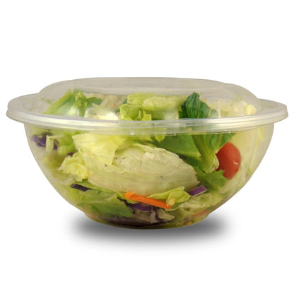 24-Ounce Clear PLA Salad Bowl, 300-Count Case