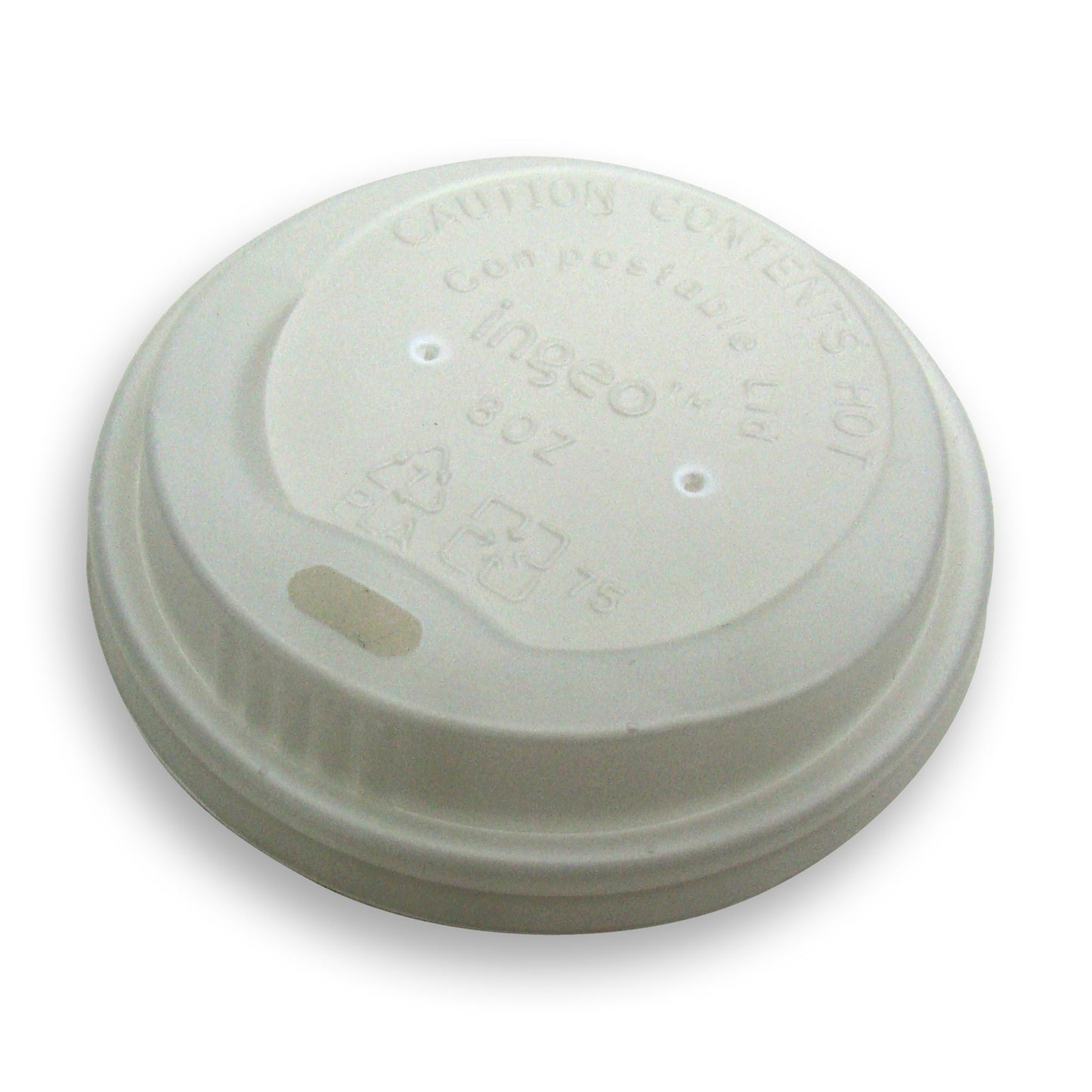 8 Oz Single & Double-Wall Hot Cup Lids, 1000-Count Case