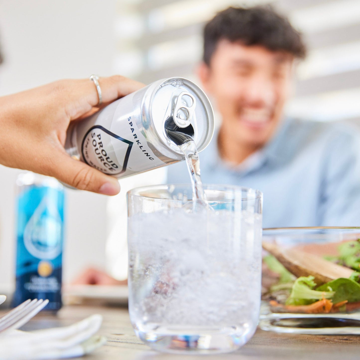 Sparkling Spring Water Cans