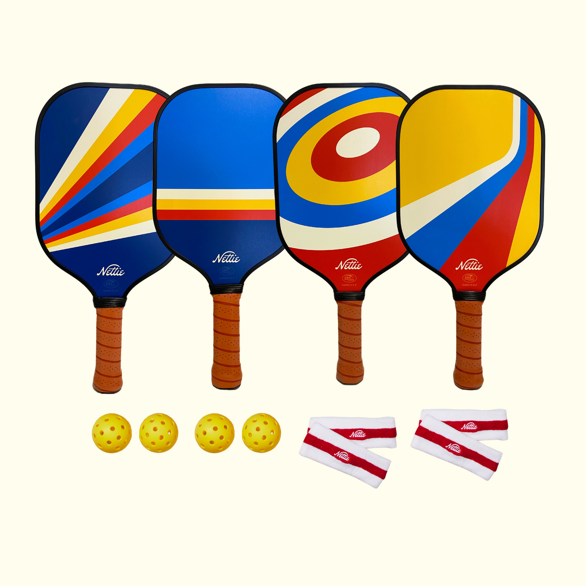 4-Pack Pickleball Set - Best Selling Combos