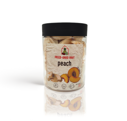 Freeze Dried Peach Snack by The Rotten Fruit Box