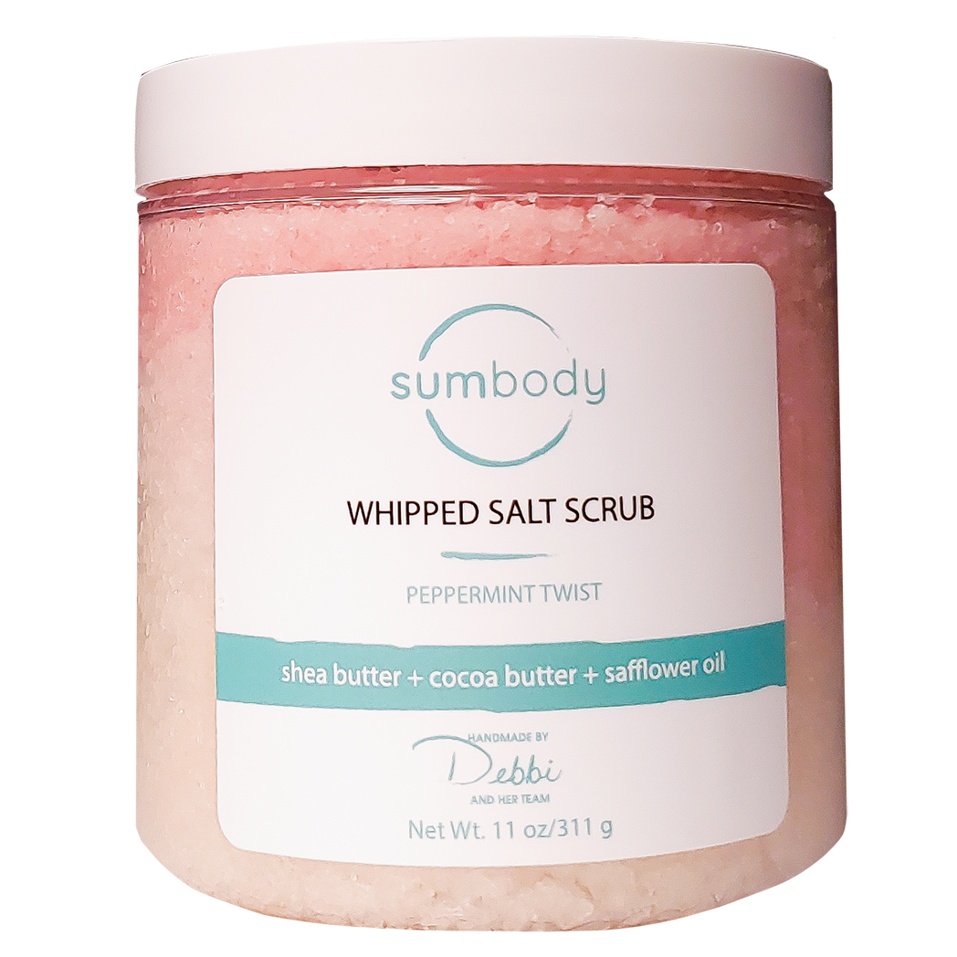 Peppermint Twist Hand, Foot, and Body Scrubs by Sumbody Skincare