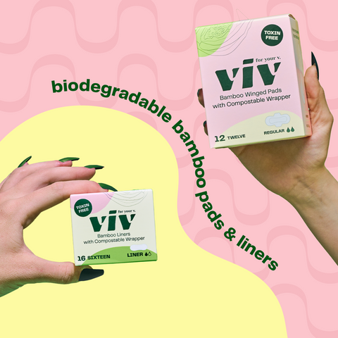 Viv Organic Cotton Tampons – viv for your v