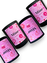 Mine candle, benefitting the Lilith Fund by Angsty Addie