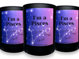 Pisces zodiac candle by Angsty Addie