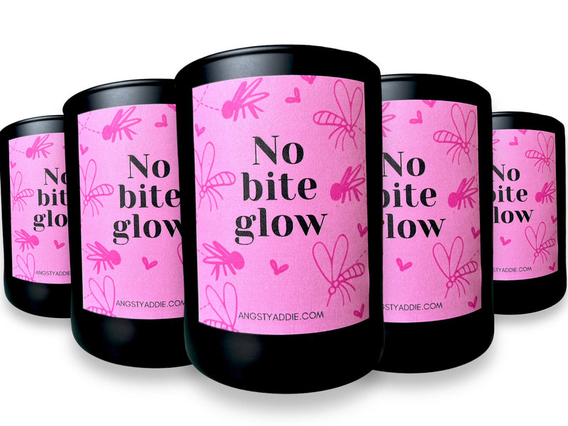 No Bite Glow citronella candle by Angsty Addie