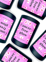 Cancer-free Glow candle by Angsty Addie