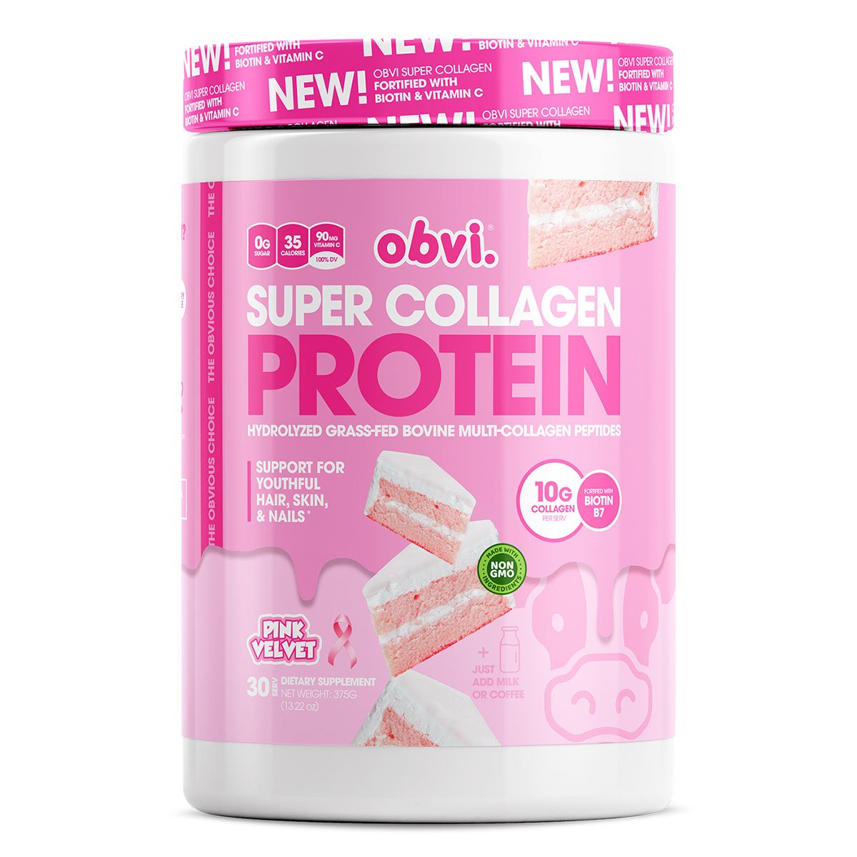 Super Collagen Protein Powder by Obvi