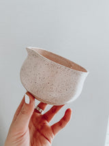 Handmade Ceramic Matcha Bowl with Spout