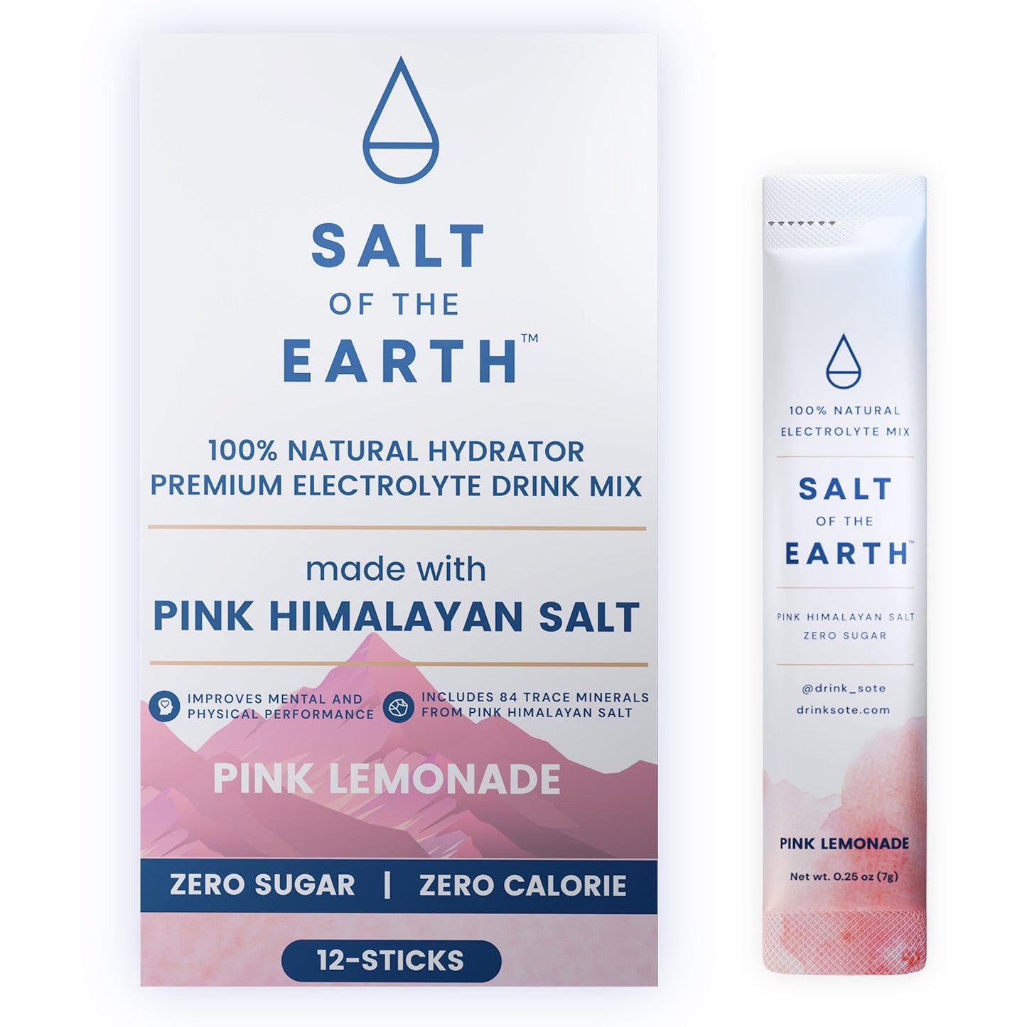 Salt of the Earth | Natural Electrolytes | Pink Lemonade