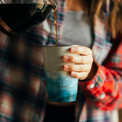 16oz Ombre Insulated Stackable Tumbler