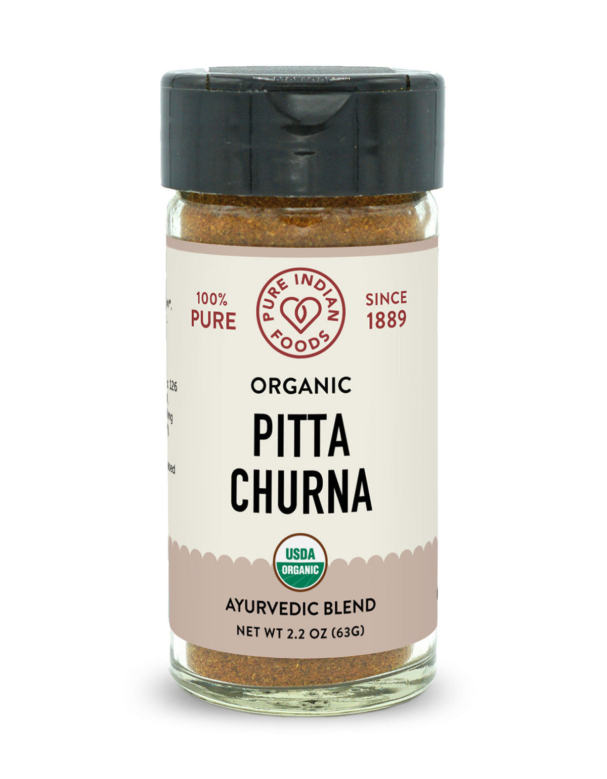 Pitta Churna, Certified Organic - 2.2 oz