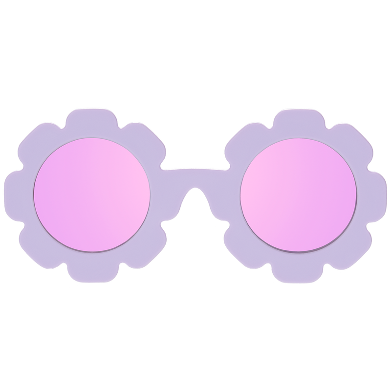 Irresistible Iris Flower | Lavender Polarized Mirrored Lenses