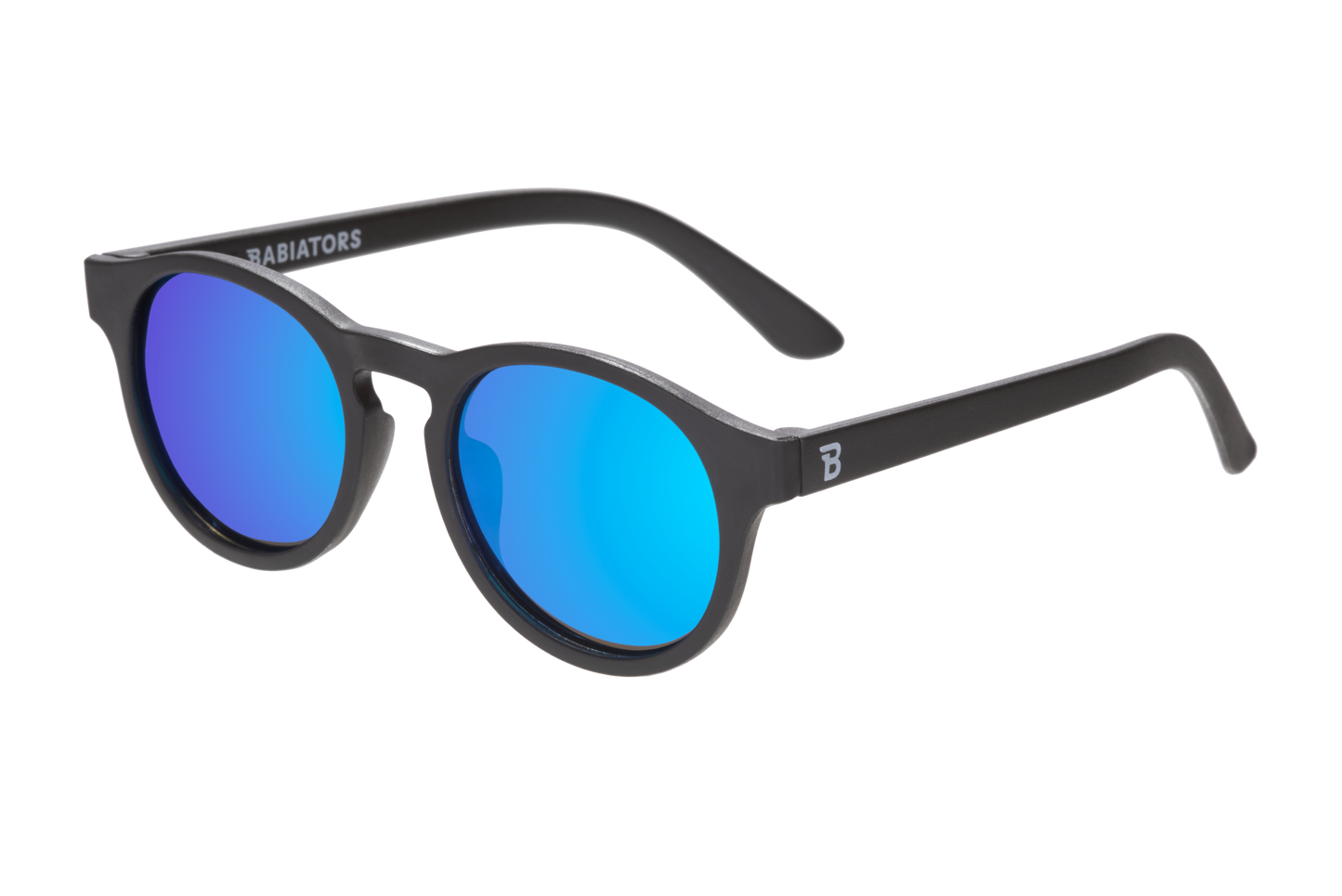 Jet Black Keyhole | Cobalt Polarized Lenses