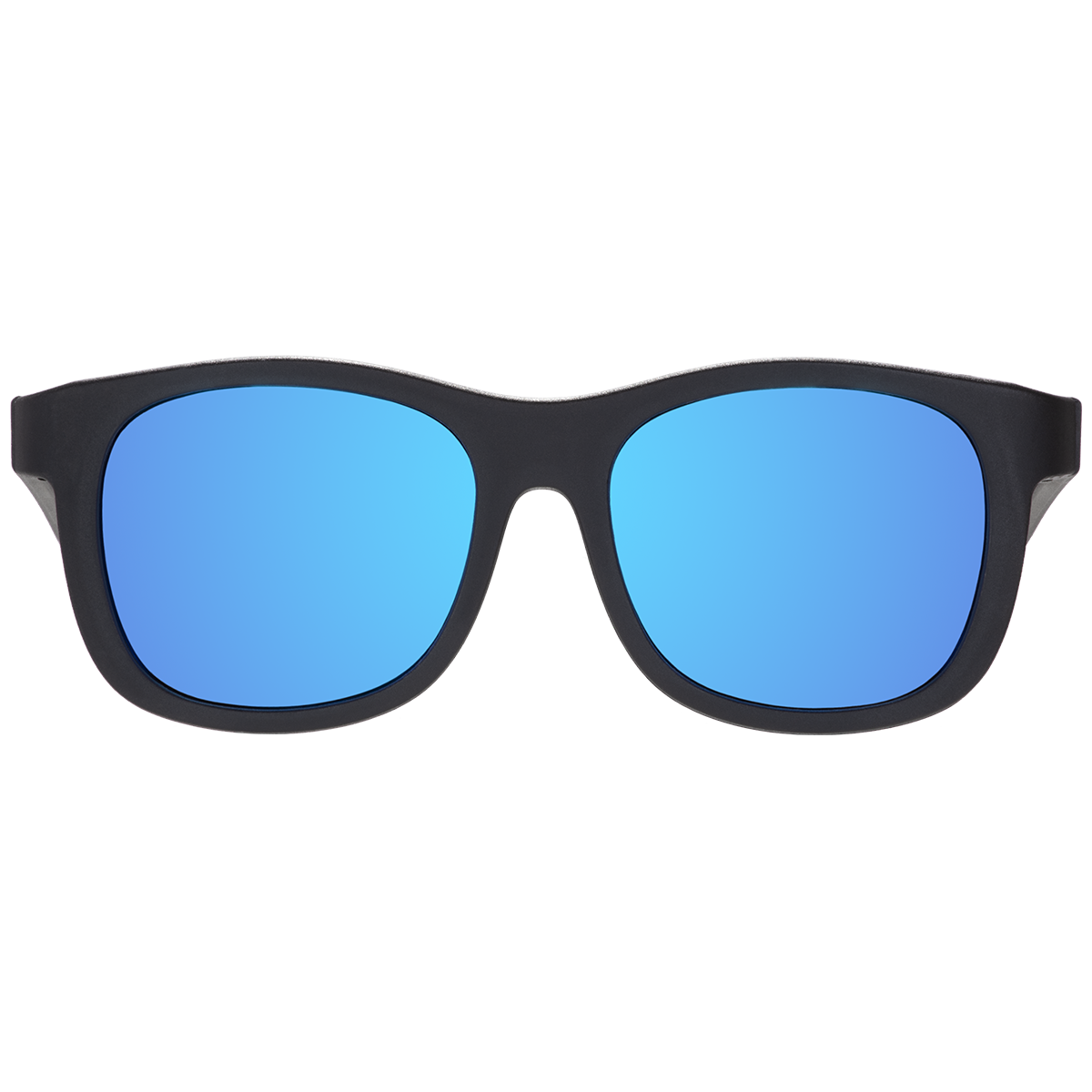 Jet Black Polarized Navigator | Cobalt Mirrored Lens