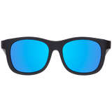 Jet Black Polarized Navigator | Cobalt Mirrored Lens