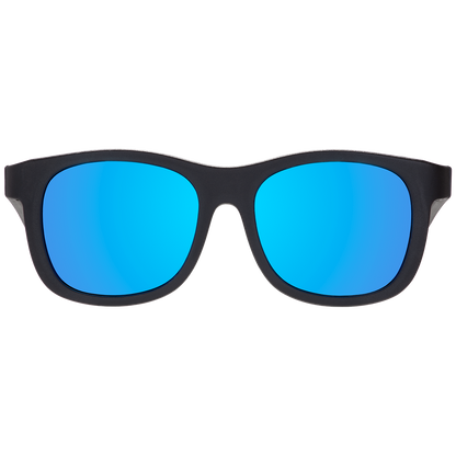 Jet Black Polarized Navigator | Cobalt Mirrored Lens