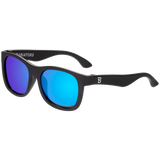 Jet Black Polarized Navigator | Cobalt Mirrored Lens