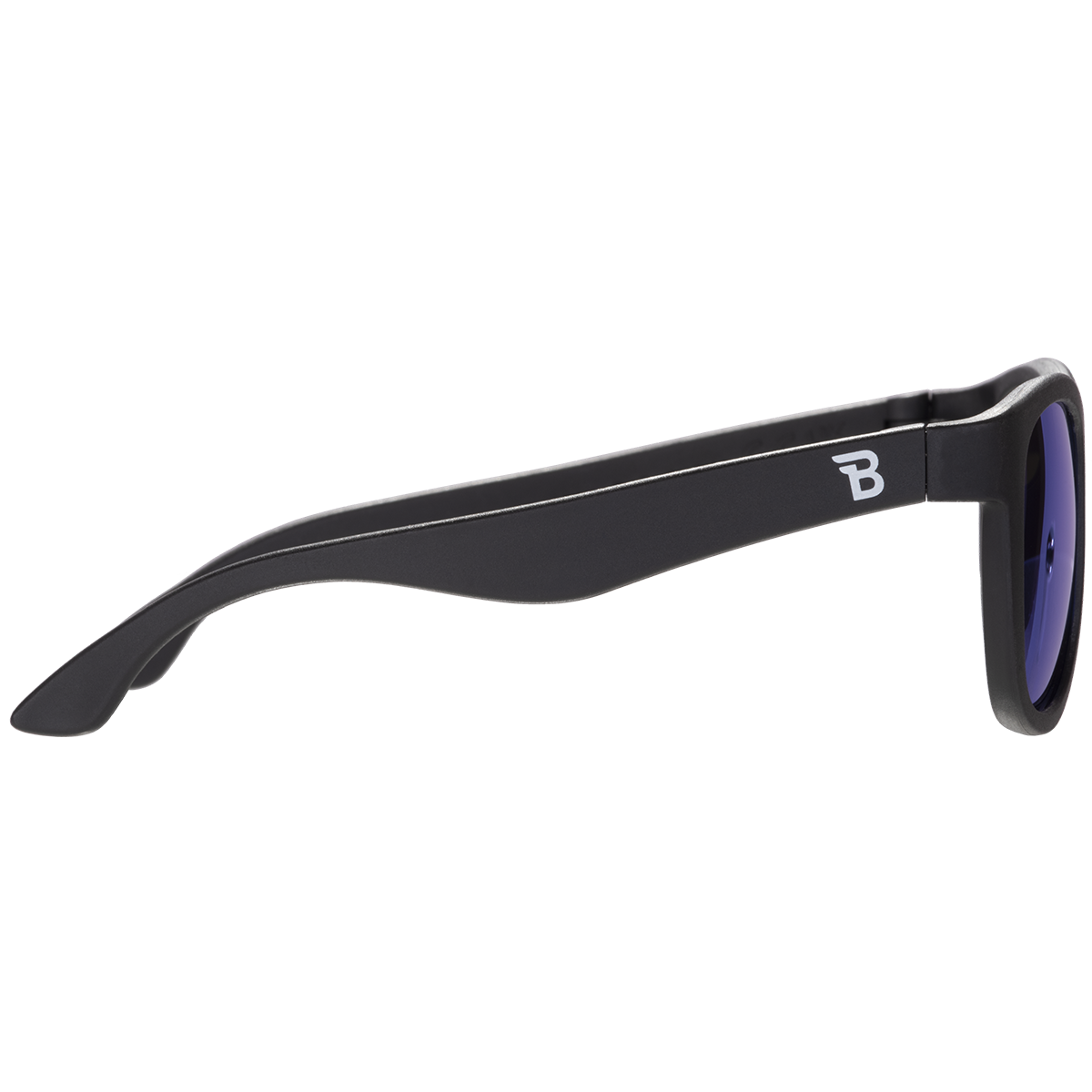 Jet Black Polarized Navigator | Cobalt Mirrored Lens