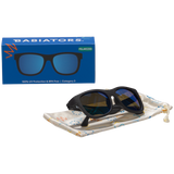 Jet Black Polarized Navigator | Cobalt Mirrored Lens