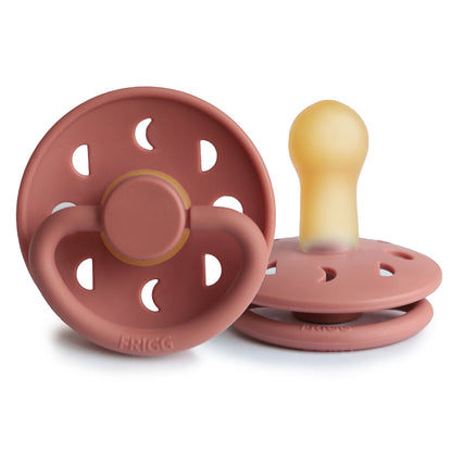 FRIGG Moon Natural Rubber Pacifier 2-Pack | Limited Edition