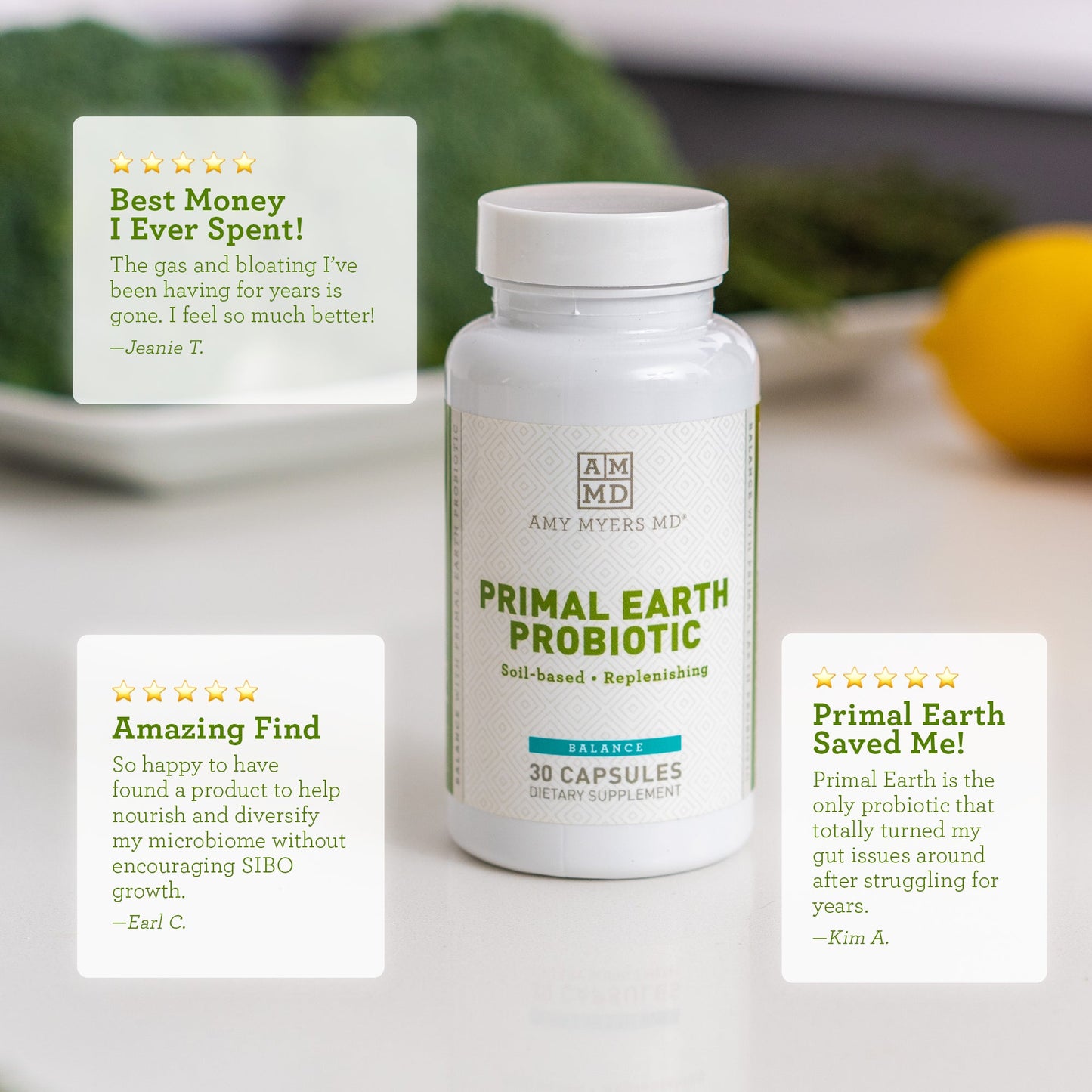 Primal Earth Probiotic by Amy Myers MD