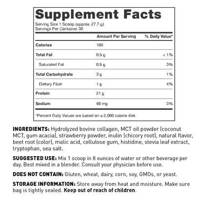 Paleo Protein - Strawberries & Cream by Amy Myers MD