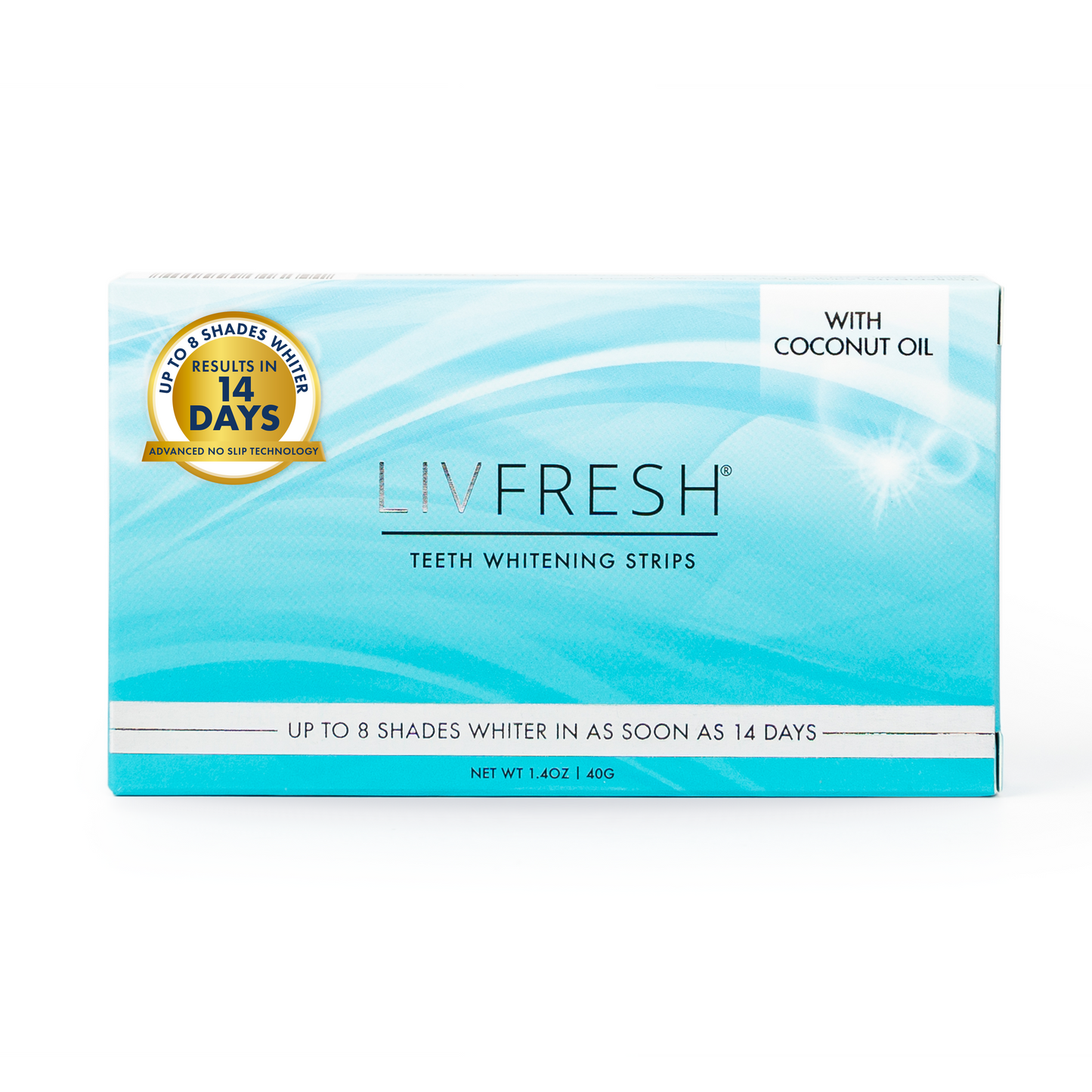 LIVFRESH Coconut Whitening Strips by LIVFRESH