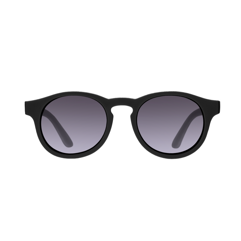 Jet Black Keyhole | Smoke Polarized Lens