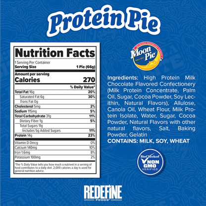 Redefine MoonPie Protein Pie